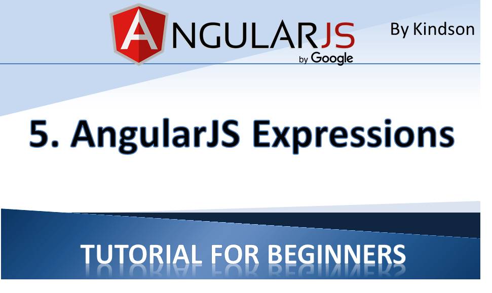 AngularJS Tutorial for Beginners 5 – AngularJS Expressions
